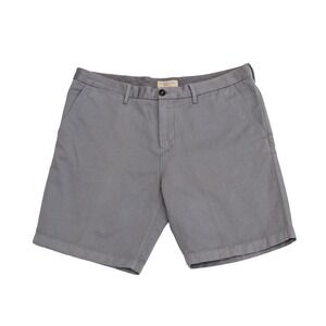 Burberry Brit Men's Grey Chino Shorts Cotton Blend Casual Tailored Size 34